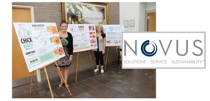 Reception incubator gives Novus HQ staff egg-hatching exposure
