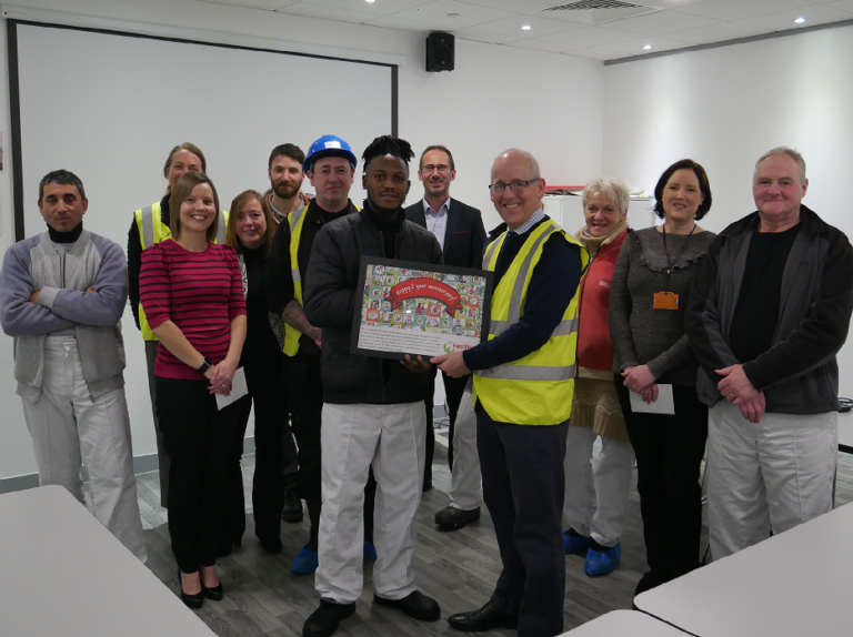 Faccenda donates over 250,000 meals to charities in the West Midlands