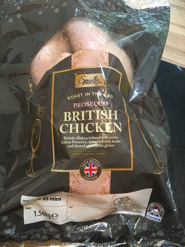 Aldi launches prosecco infused chicken
