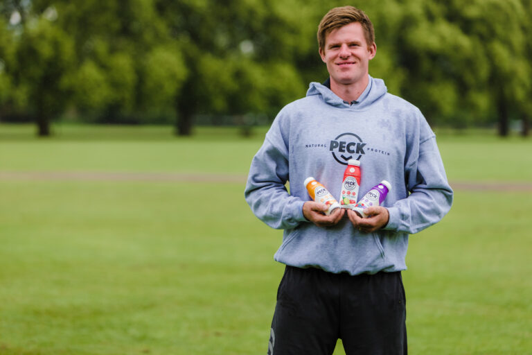 Feature: PECK – How one farmer is surfing the protein drink trend, with a little help from his hens.