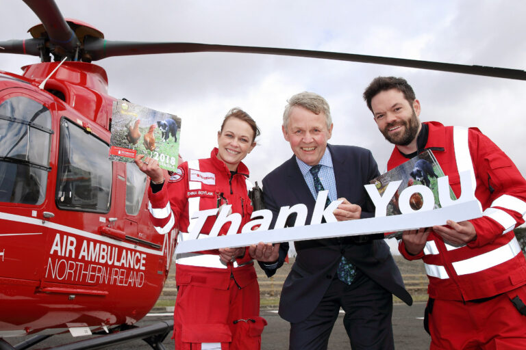 UFU centenary calendar raises £10,000 for Air Ambulance NI