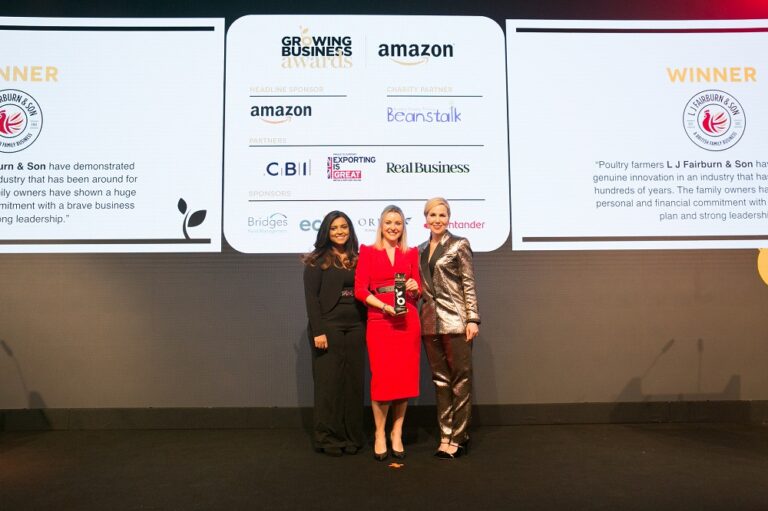 LJ Fairburn & Son wins Amazon Growing Business award