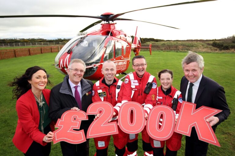 Farmers raise £200,000 for Air Ambulance charity
