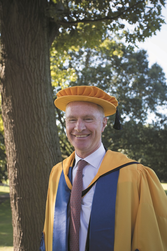 Devenish Chairman receives honorary degree from Harper Adams University