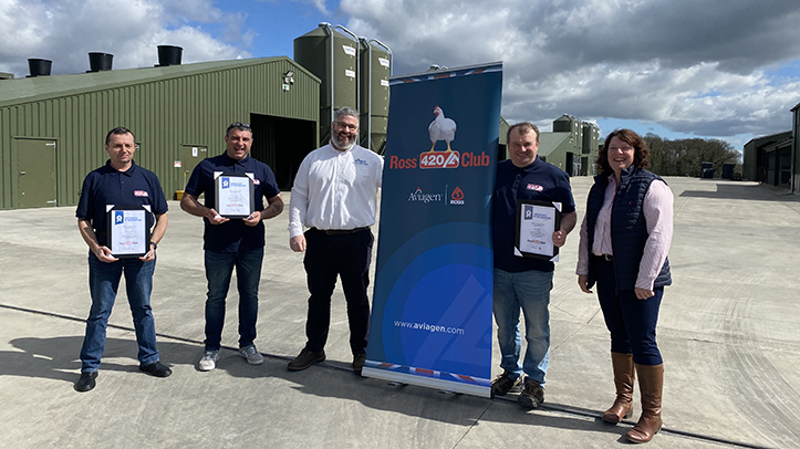 East Yorkshire poultry business managers join exclusive Ross 420 Club