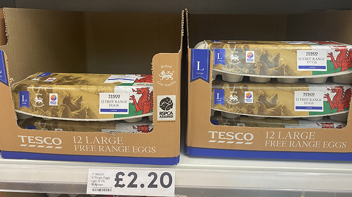 Tesco announces close to £14 million of additional support for British egg industry