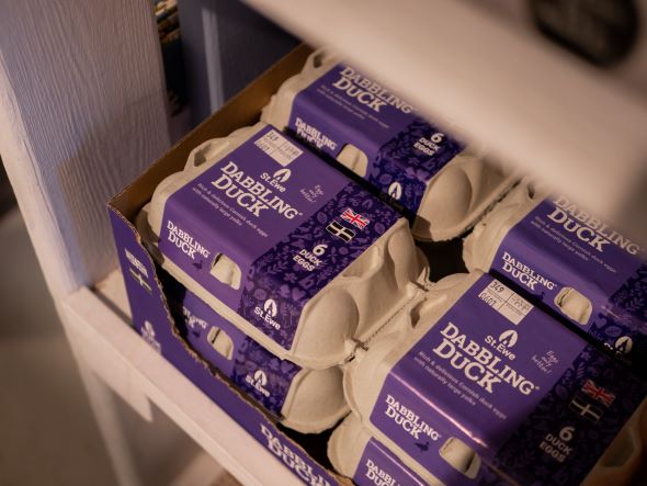 St Ewe launches new duck egg range