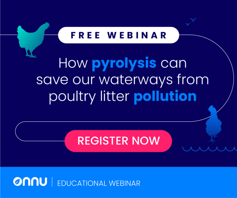 How pyrolysis can save our waterways from poultry litter pollution