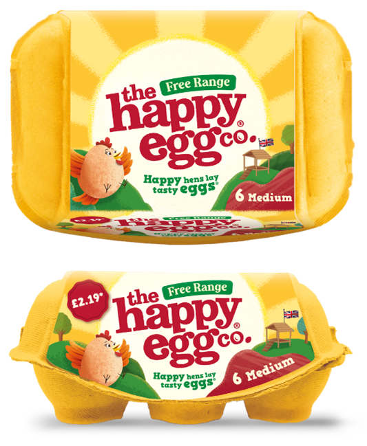 Noble Foods rebrands happy egg co