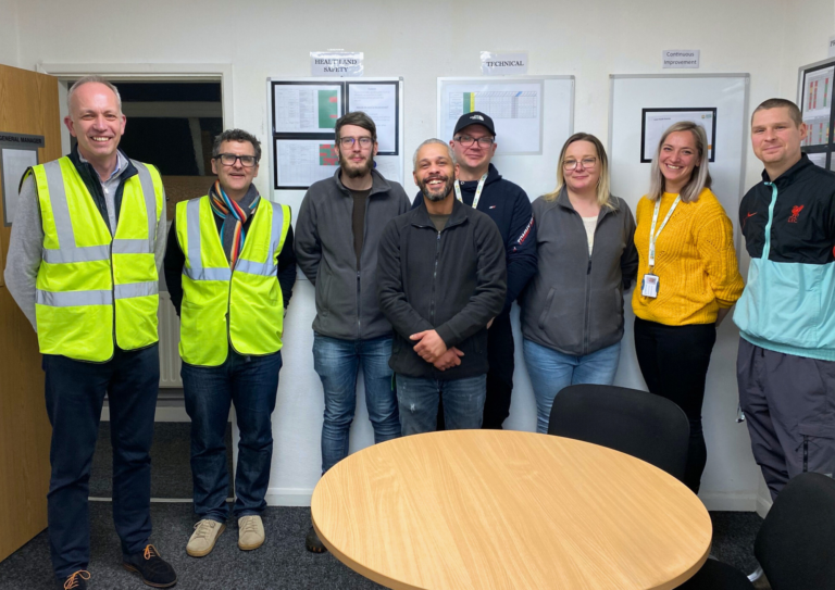 Noble Foods celebrates newly qualified apprentices at Gainsborough hub