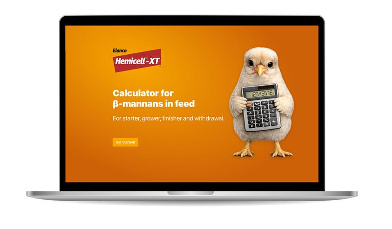 Calculator for beta-mannans in feed
